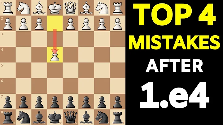 Top 4 Chess Opening MISTAKES After 1.e4