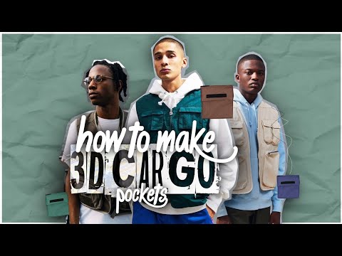 How to sew utility vest pockets/ 3D cargo pocket tutorial pt.1 | The Tall Tailor