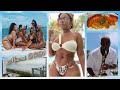 Miami Girls Trip 2021! "We Outside"Travel Vlog! Yacht Life, Nikki Beach Brunch, Versace, & MORE!