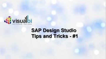 SAP Design Studio Tips and Tricks #1: Swapping charts into focus on demand