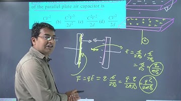 A parallel plate air capacitor has capacity C distance of separation between plates is d and potent