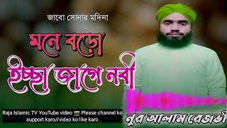 যাবো আমি সোনার মদিনা||ami jabo jabo ogo sonar madina||আমি যাবো যাবো ওগো সোনার মদিনা//নূর আলাম রেজবী।