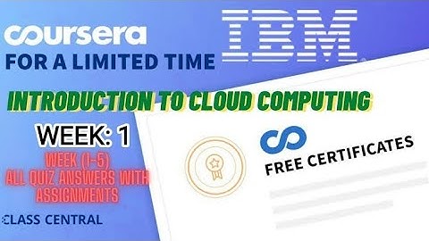 Introduction to Cloud Computing || Week :1 || Practice & Final Quiz Answer 😇 100% Right Answer 😱 ||