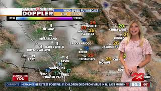 Tracking rain chances overnight in Kern County