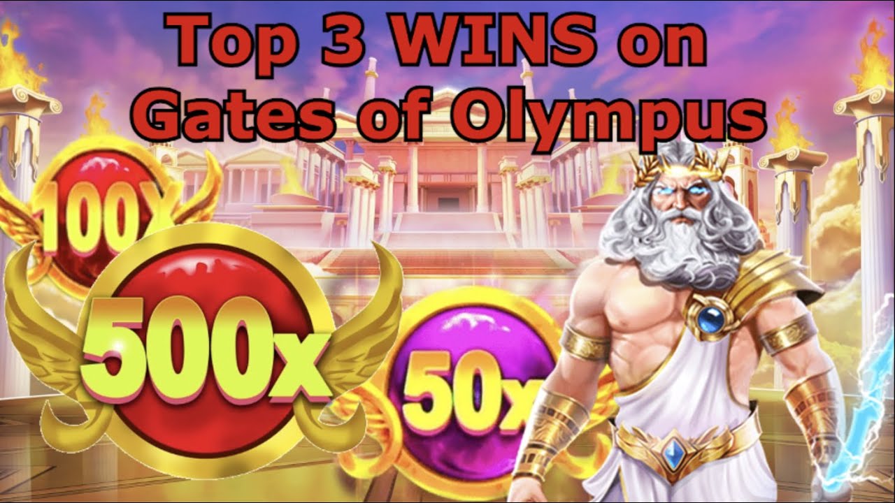 My 3 Biggest Wins on Gates of Olympus!