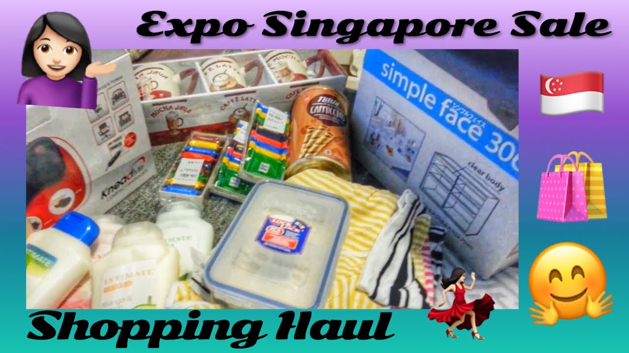 Singapore Expo Warehouse Sale | Shopping Haul | Robinsons Department Store