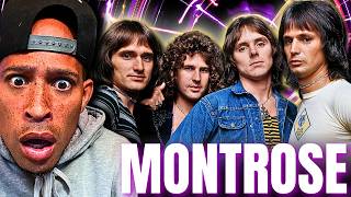 Rapper FIRST time hearing MONTROSE Bad Motor Scooter! That guitar is NUTS....