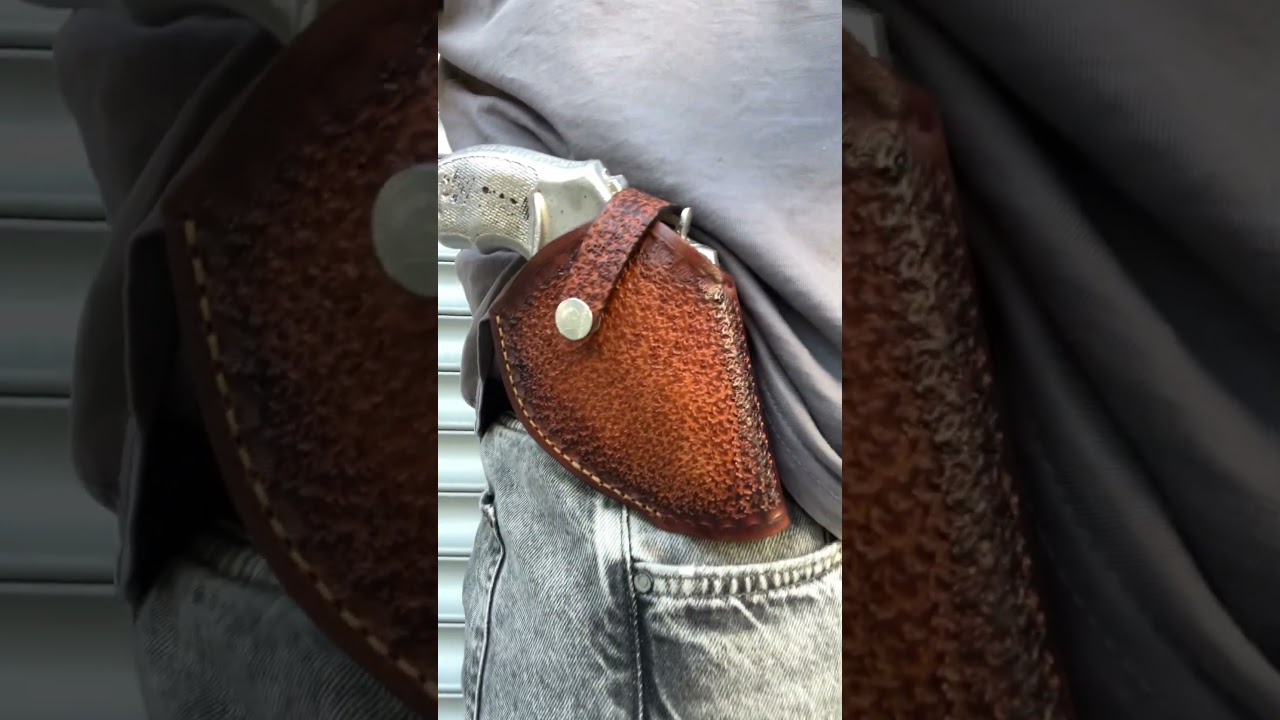 Leather Belt Holster for Taurus 856 