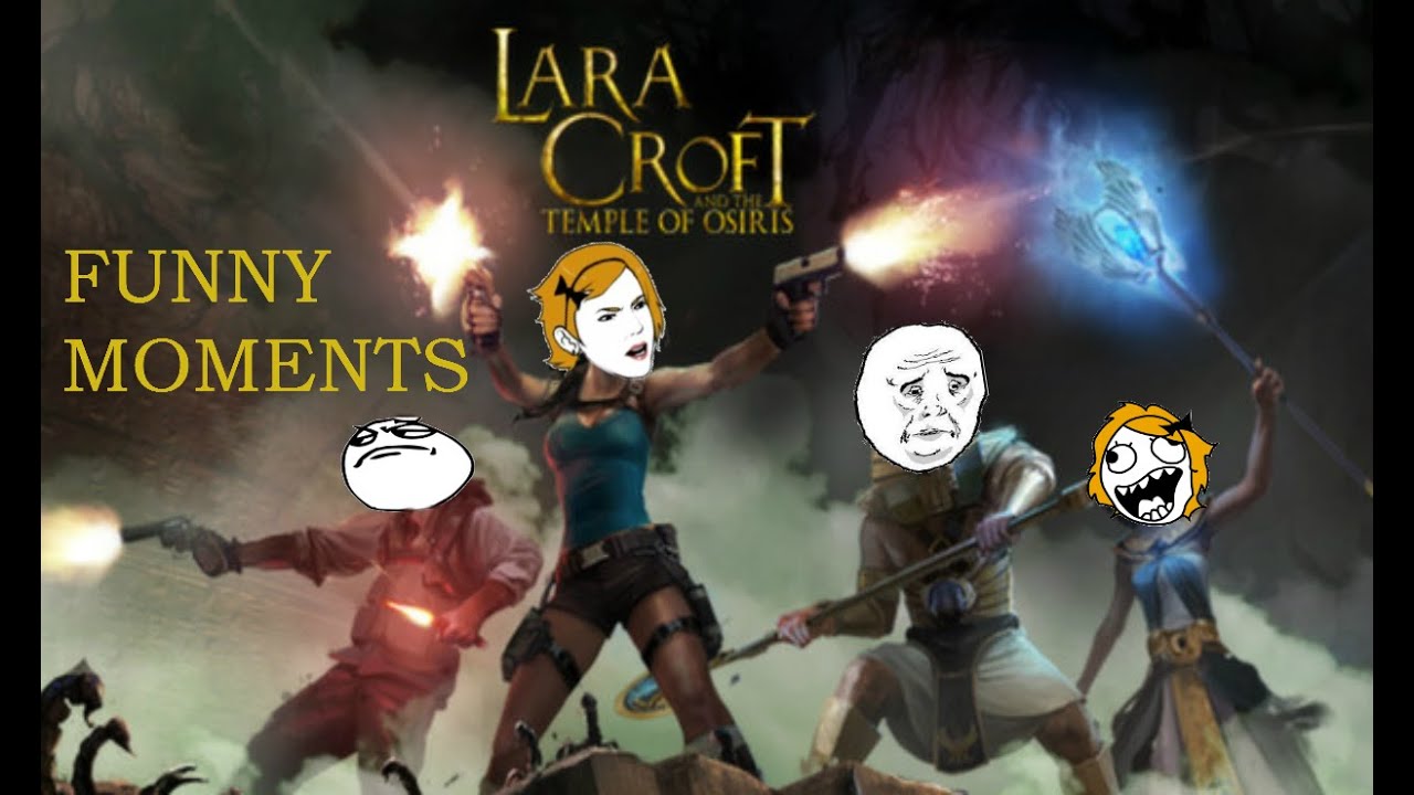 Lara Croft TOP Funny Montage (free game of August) Heart attack, no skill, bigger tatas