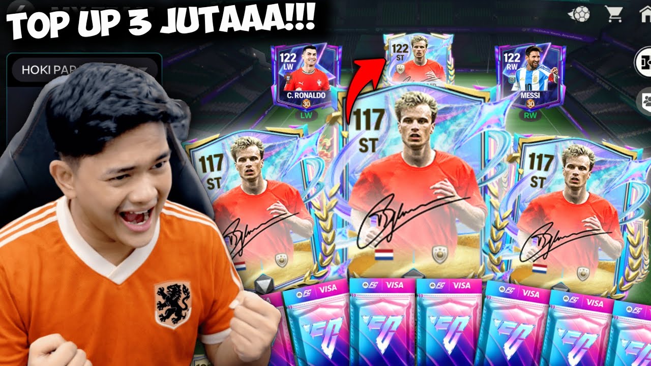 AKU HABISKAN 25.000 FC POINT DEMI BERGKAMP SIGNATURE! LANGSUNG TEST GP NYA DI RANK! - EA FC MOBILE
