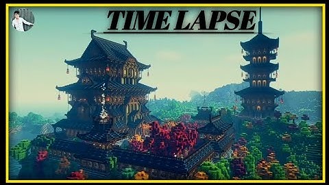 The Autumn Castle - A Minecraft Timelapse and Showcase // minecraft 1.19