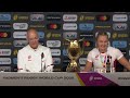 John Mitchell & Zoe Aldcroft on Women's Rugby Would Cup win | Red Roses v Canada press conference