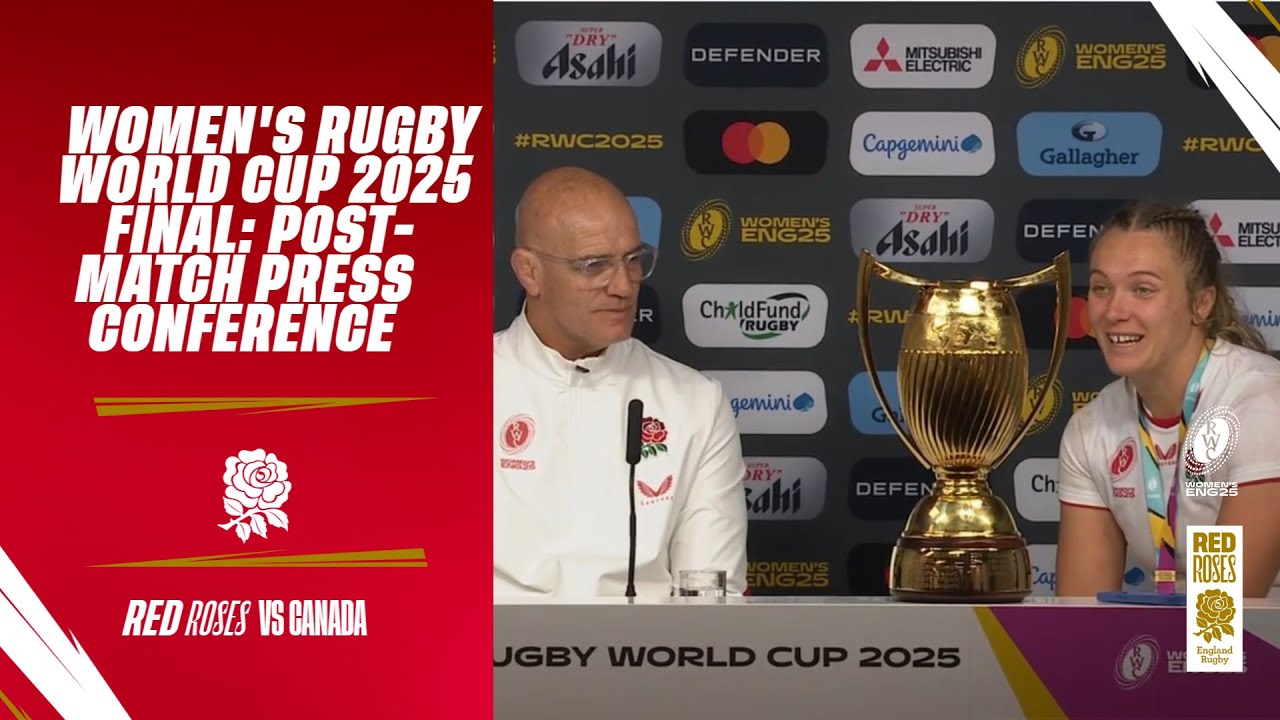 Джон Митчелл и Зои Олдкрофт о победе женского регби в Кубке | Пресс-конференция «Красные розы» пр...