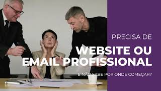 Website e Email Profissional e acompanhamento - WAYSTART