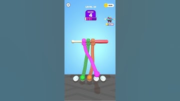 Tangle master 3D / New Android game play #24 #shorts