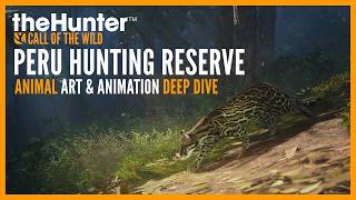 Behind the Scenes: Peru Animal Art & Animation | #theHunterCOTW