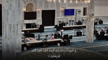 تلاوة نادرة بلمحات حجازيِّة جمعت المحاسن كلها | من تلاوات العندليب د.بندر بليلة⁩ قبل الحرم.