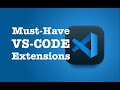 Must-Have VS Code Extensions Used for Maximum Productivity | Boost Your Coding Efficiency Like a Pro