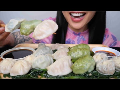 DUMPLING PARTY (ASMR EATING SOUNDS) NO TALKING | SAS-ASMR