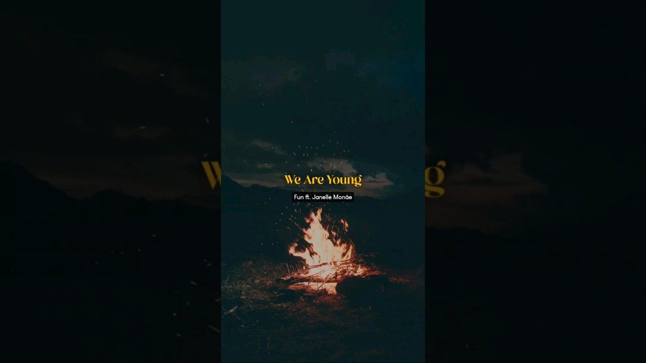 We Are Young - Fun ft. Janelle Monáe 