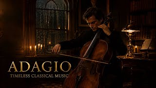 Bruch Style Calm Adagio for Cello, Piano & Violin | Relaxing Classical Music for Study & Sleep
