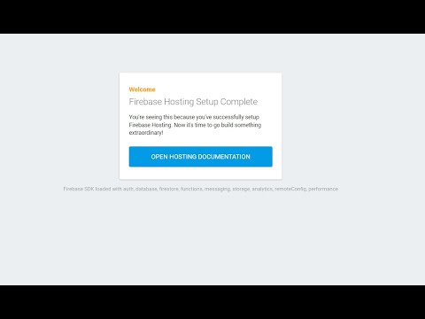 2-minute Firebase Deploy