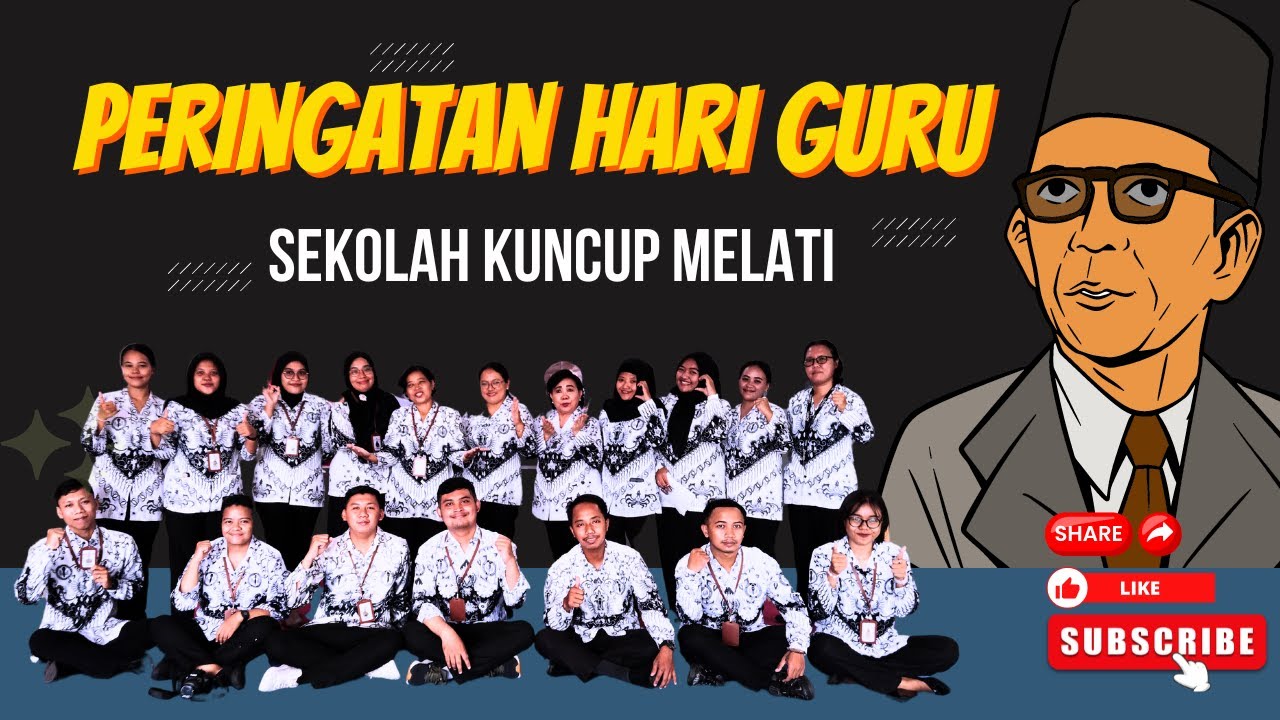 Peringatan Hari Guru 2023 Sekolah Kuncup Melati #guru #sdkuncupmelati #sekolahgratis