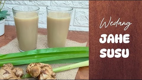 Rahasia Wedang Jahe Susu Enak dan Segar ala Angkringan #minumanherbal #wedangjahe