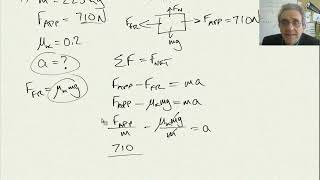 Physics 11 - Lesson 18 Dynamics Friction examples