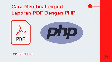 Membuat cetak laporan pdf "MPDF" dengan php mysql