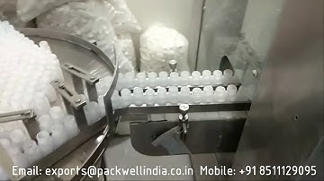 Automatic high speed pharmaceutical dry syrup line