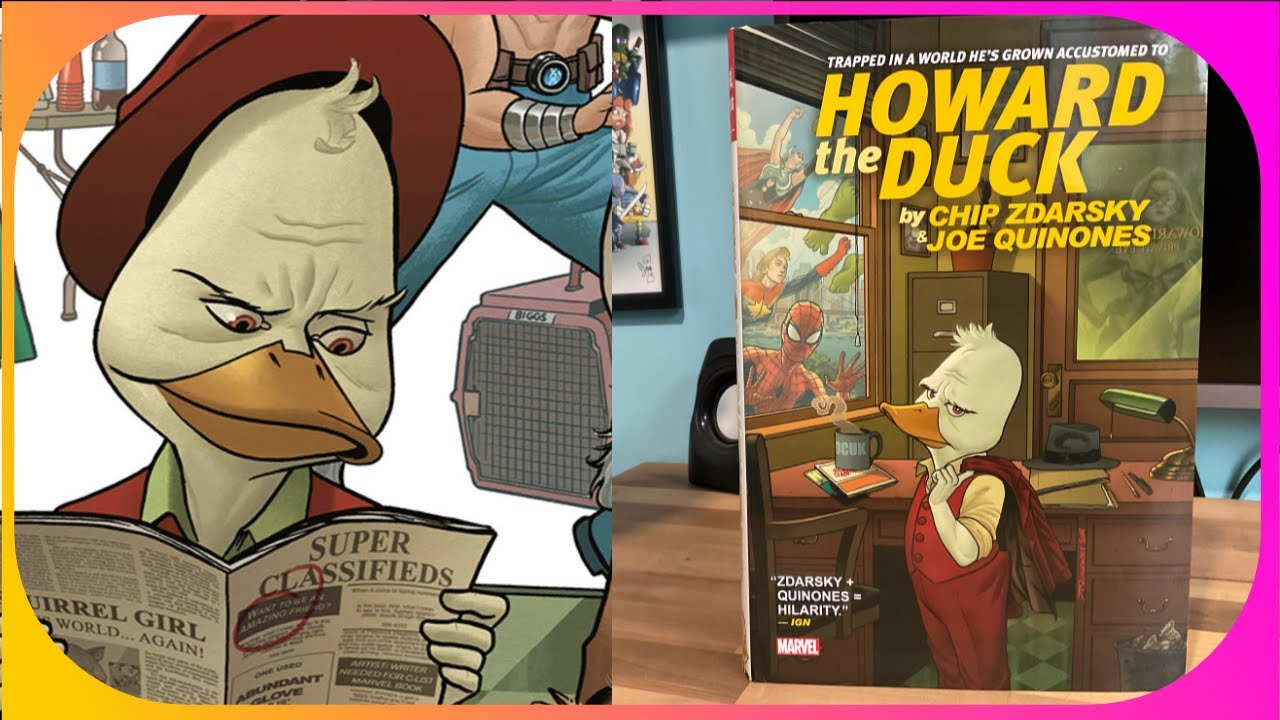 HOWARD THE DUCK OMNIBUS REVIEW CHIP ZADRSKY MARVEL COMICS