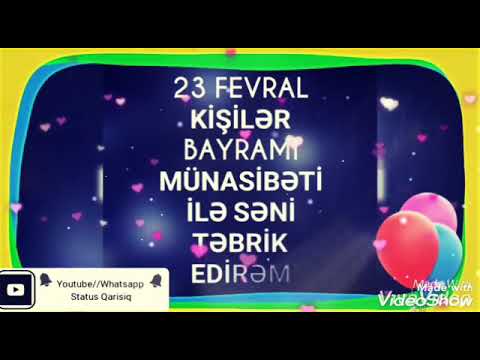 23 Fevral Azerbaycan ogullarinin oglanlar bayrami mubarek vetene ailelerne xeyirli ogul olsunlar