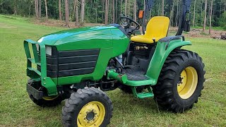 Repaired & Refurbished our John Deere 4410 Tractor