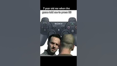 When the game tells you to Press R3... #shorts #short #shortvideo