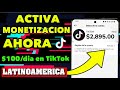 Cómo CREAR una CUENTA de TIKTOK para GANAR DINERO en LATINOAMERICA✅ MONETIZAR TIKTOK DESDE CERO 2025