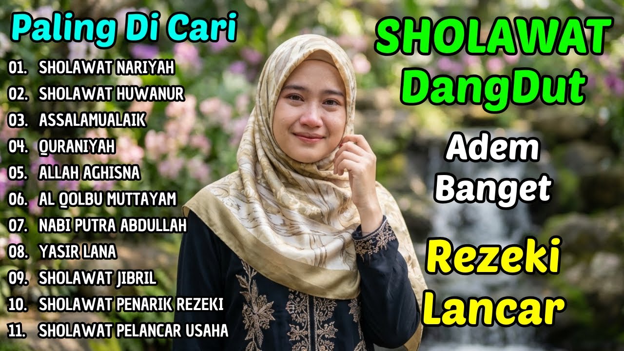 Sholawat Nabi Dangdut Merdu | Penenang Hati & Pelancar Rezeki