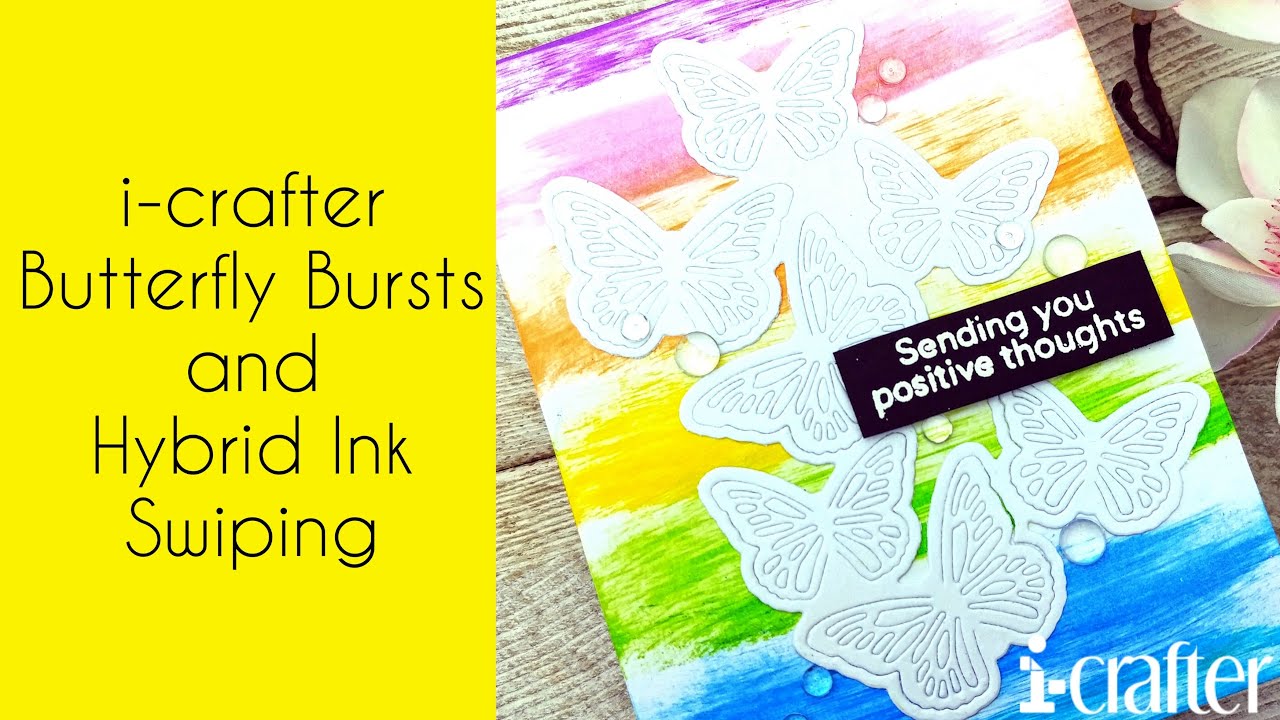 i-crafter | Direct to Paper Ink Swipe Technique - YouTube