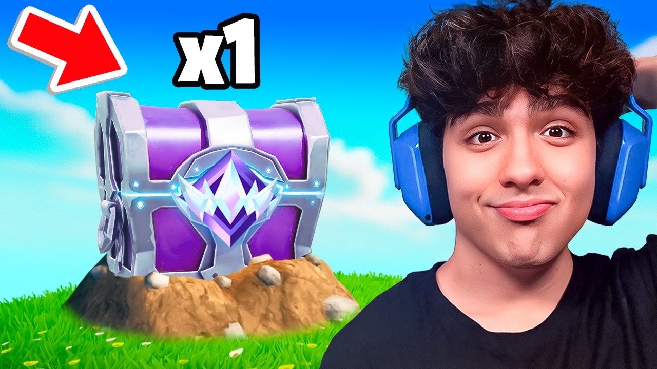 Llegué a UNREAL con UN SOLO COFRE!