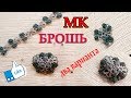 МК брошь/подвеска. Серия "ВЕРБА" | Анкарс/Фриволите/shuttle tatting