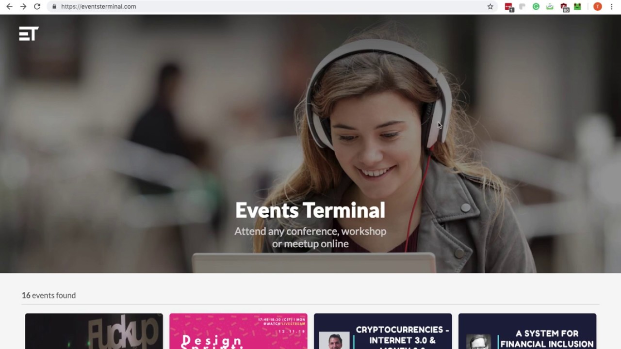 Events Terminal - MVP Demo