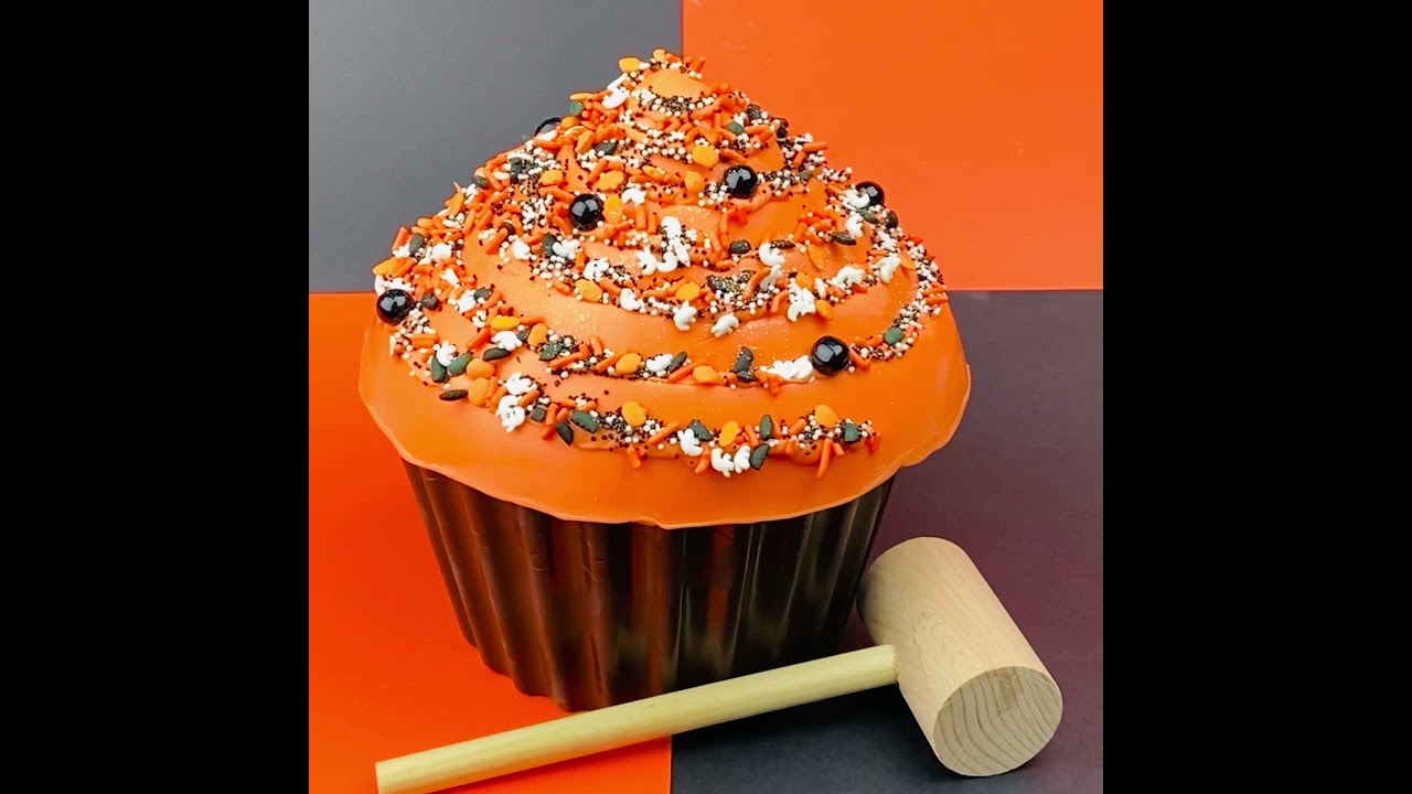 Halloween Chocolate Cupcake Breakable