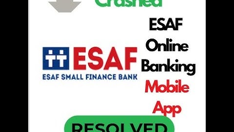 Fix ESAF Bank App Keeps Crashing Problem on Android - Quick Solutions! #troubleshooting #app #appfix