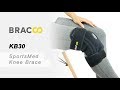 美國BRACOO 奔酷雙支撐可調式強固護膝KB30 product youtube thumbnail