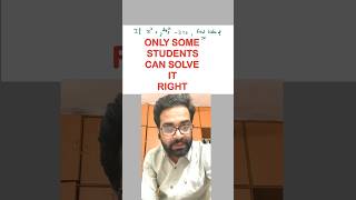 x² + 3^(log₃x) − 2 = 0 😳 | Hidden Identity Trick | JEE Maths Short