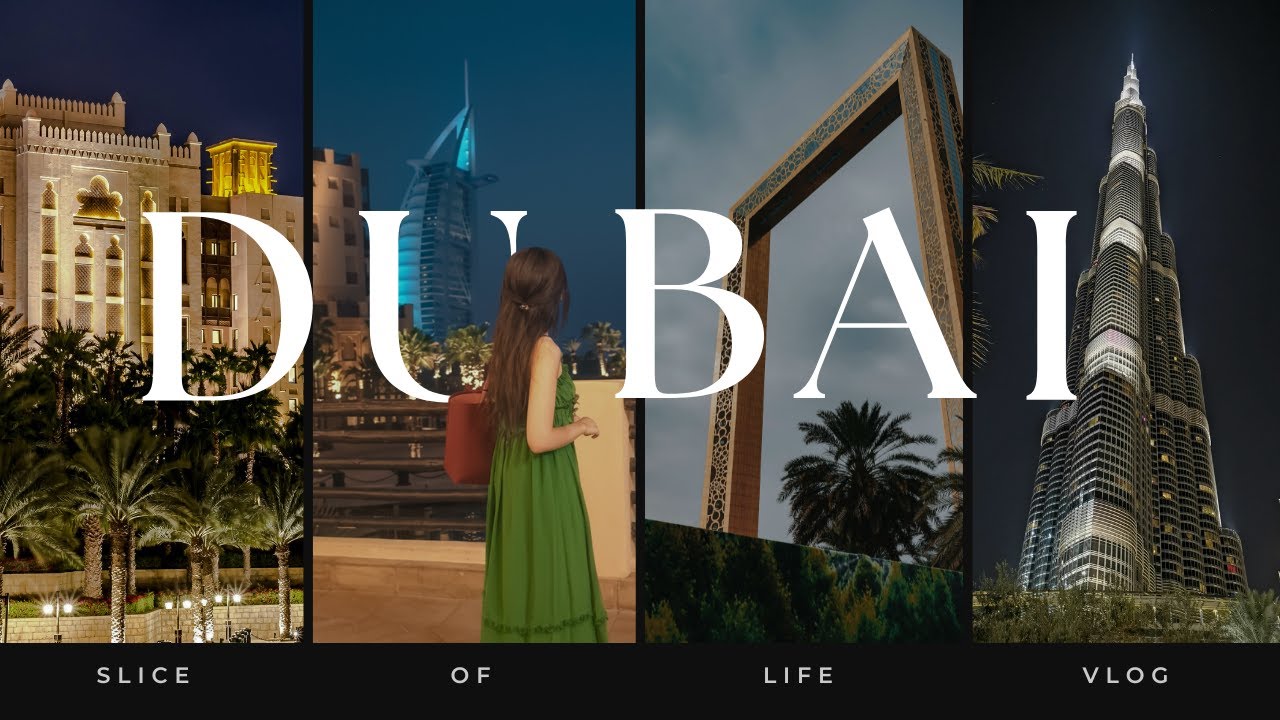 Dubai vlog : My Honest Experience (Museum of the future, the frame, Souks, Food & Chill Days)