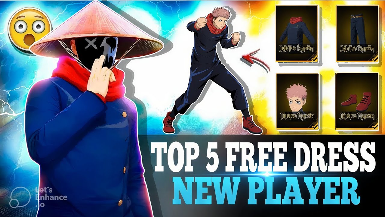 I FOUND 😍 NEW YUJI ITADORI BUNDLE GOD LEVEL DRESS COMBINATION IN FREEFIRE | THE DRIPPY 🔥