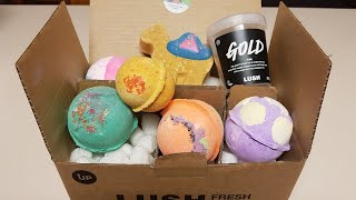 LUSH Cosmetics Christmas in July Winter Warmers 2020 Haul