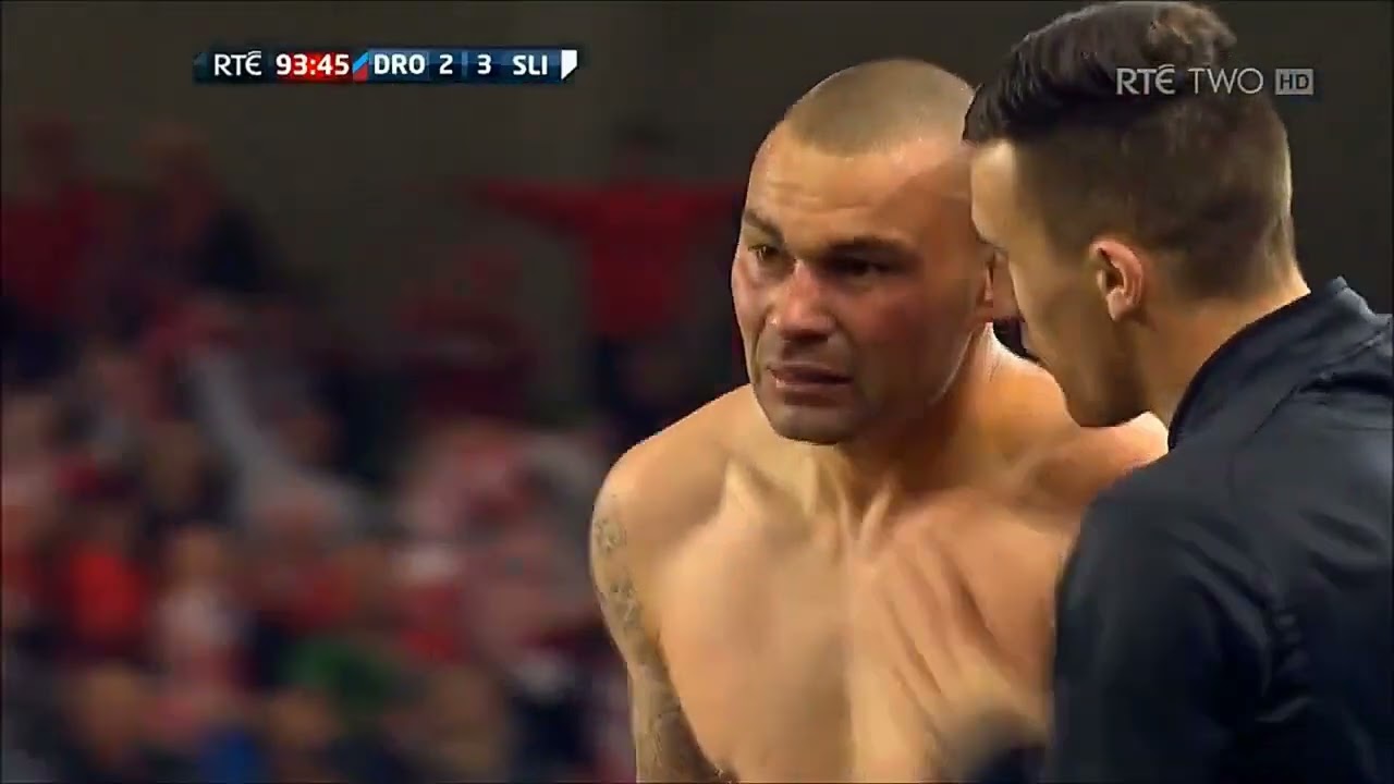 DRAMATIC ANTHONY ELDING WINNING GOAL SLIGO ROVERS V DROGHEDA UNITED 2013 FAI CUP FINAL