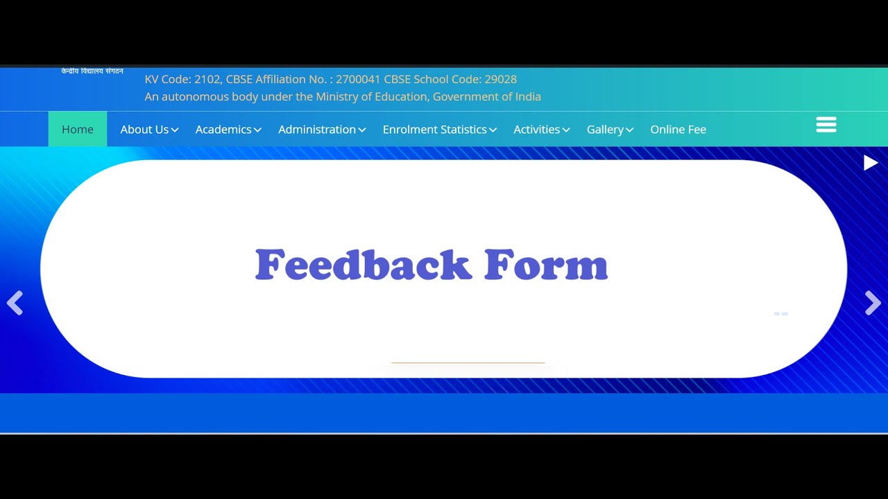 Feedback Form in Website - YouTube